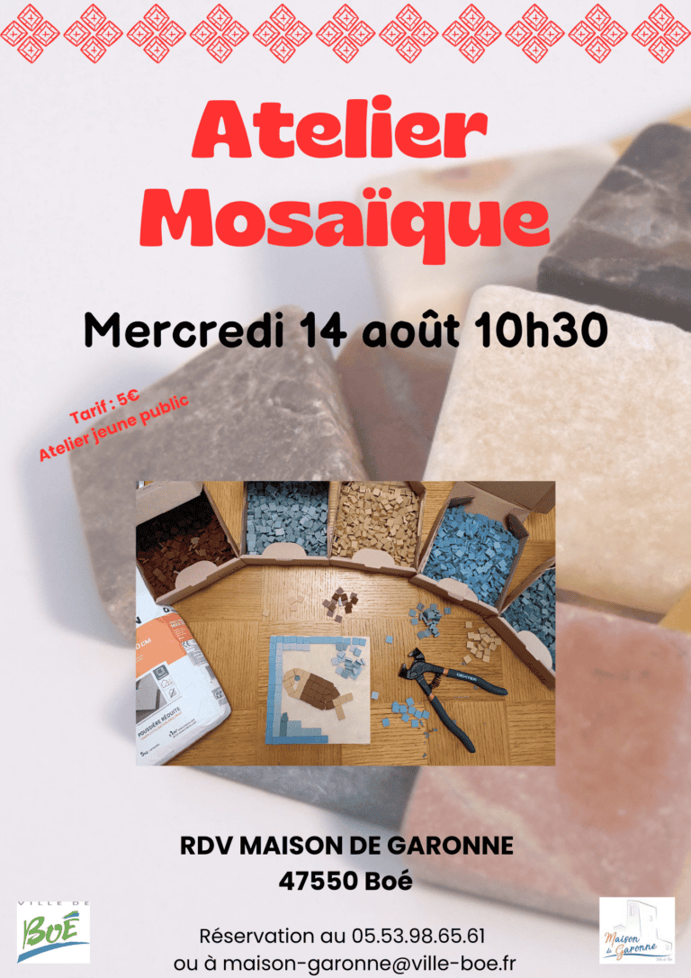 Atelier-mosaïque