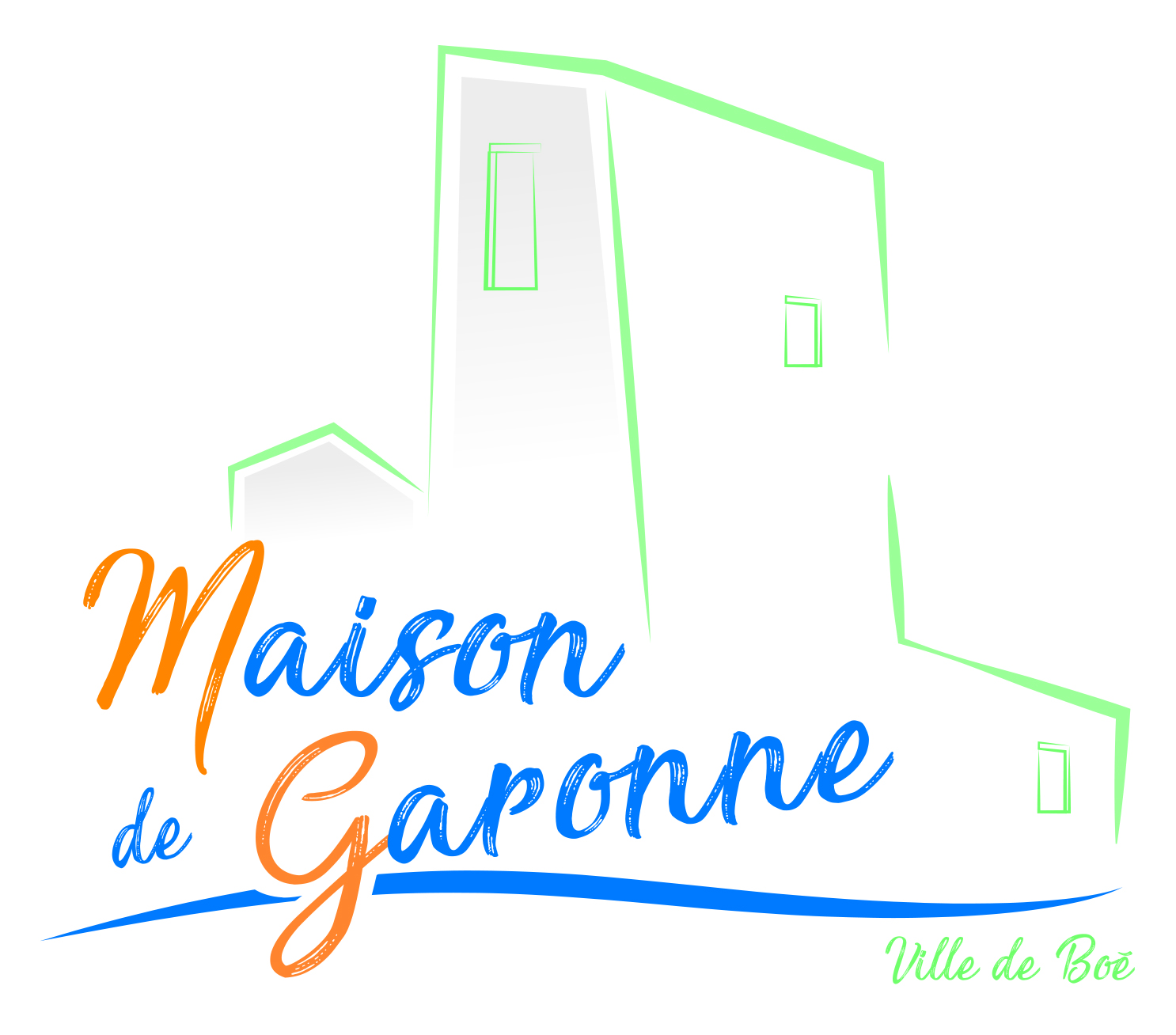 Logo Maison de Garonne - Grand format