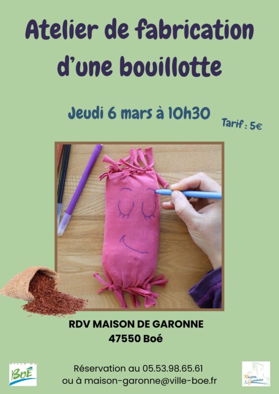 Atelier-bouillottes